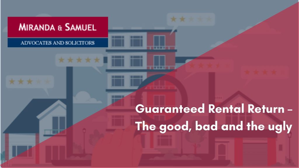 Guaranteed Rental Return – the good, bad and the ugly.